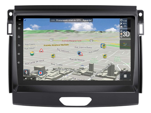 Multimidia Ford Ranger Android 13 2gb 32gb Wifi Gps 9p 2cam