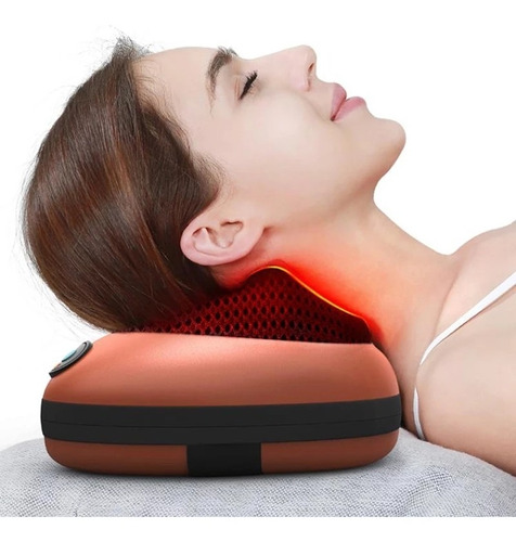 Almohada Masajes Cervical Masajeador Electrónico