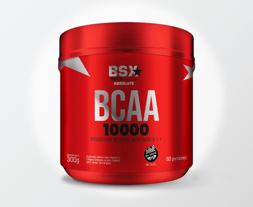 Bcaa Bsx Nutrition Premium 300gr Sabor Frutilla