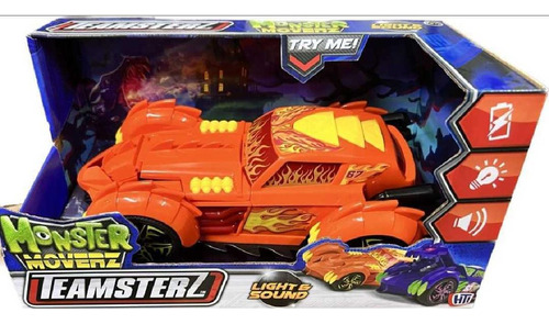 Carro Monster Moverz Converterz Com Luz E Som Fun Sortido