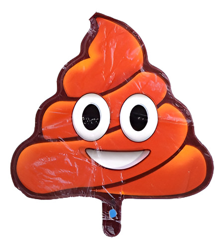 Papel Nuevo Emoji Sonrisa Caca Helio Aire Globo Partido Sumi