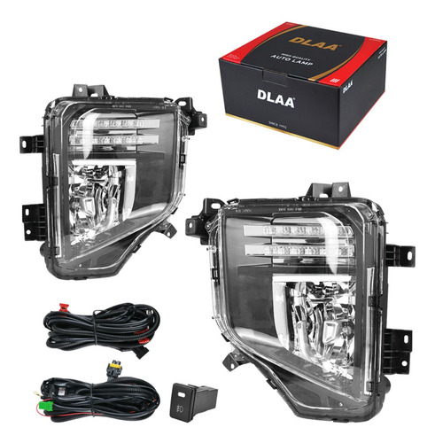 Neblinero Set Completo Para Mitsubishi Triton L200 2020-2024