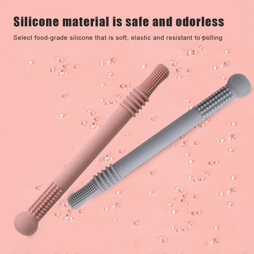 Tubos De Mordedura Huecos De Silicona Para Juguetes De Denti