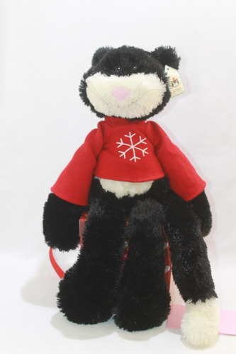 Gato Peluche  Caja Regalo Original Jellycat 50cms