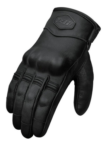 Luva X11 Route 2 Couro Harley Moto Motoqueiro Motociclista