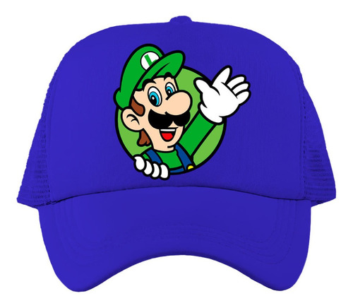 Gorra Personaje Luigi Mario Bros Toad Nintendo Killroy