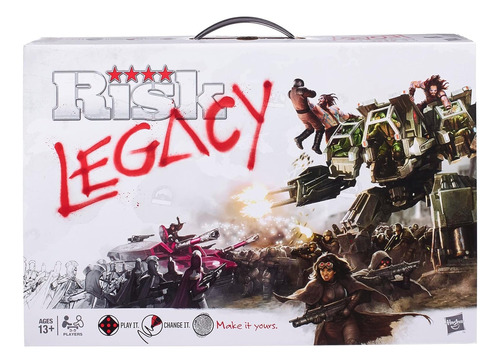 Hasbro Gaming Avalon Hill Risk Legacy Juego De Estrategia
