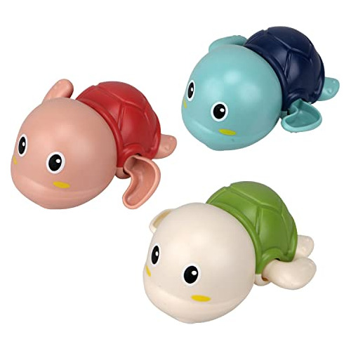 Juguetes De Baño De Tortuga Bebés, Divertido Set De J...