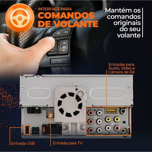 Imagem 8 de 10 de Central Pioneer Avh-z5280tv Gps Dvd Completa Tucson 05 A 13