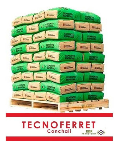 Cemento Especial Transex 25kg Solo Por Pallet