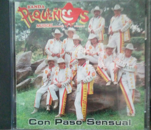 Cd Banda Pequenos Musical Con Paso Sensual