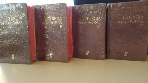 Libro Liturgia De Las Horas Tomo 1,2,3 Y 4 (colección)