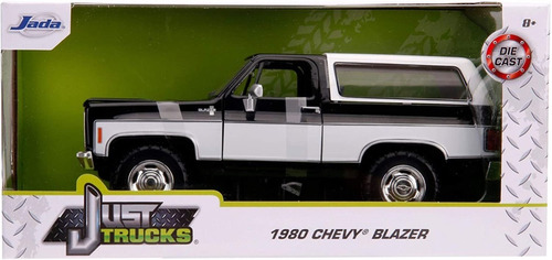 Chevy Blazer 1980 K5 Negra Just Trucks Jada 1/24 Nuevo