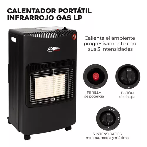 Calefactor Calentador Gas Adir 4813 Portátil