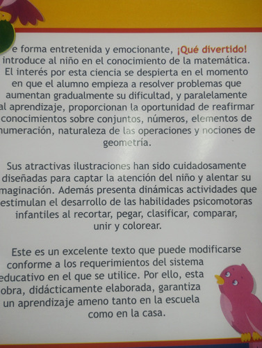 ¡que Divertido Matemáticas Preescolar 3