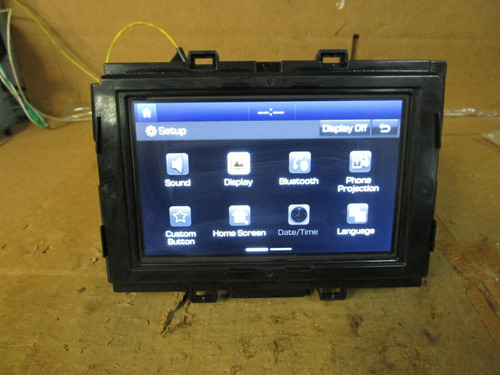 18 19 Hyundai Sonata Radio Stereo Information Display Sc Tty