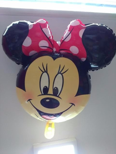 Globos Minnie Globos Mickey Mouse X 24 Unidades + Soportes