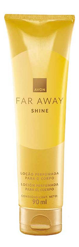 Avon Far Away Shine Locao Des Hidratante Perfumada 90ml Neutra
