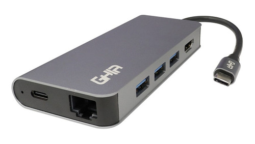 Adaptador Multipuerto 8 En 1 Usb 3.1 De Tipo C A Hdmi Rj45 