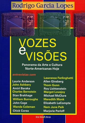 Vozes e visões, de Lopes, Rodrigo Garcia. Editora Iluminuras Ltda., capa mole em português, 2000