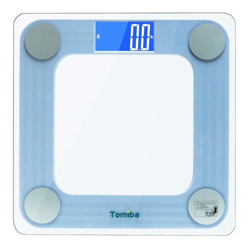 Tomiba Eb8030 Báscula Pesa Digital Peso Corporal Color Azul