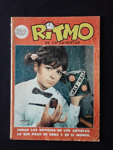 Revist Ritmo Número 132 De 1968 -  Marisole 