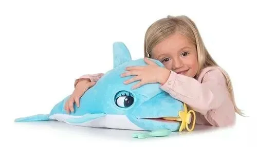 Delfin Interactivo Blu Blu Peluche Original Tv