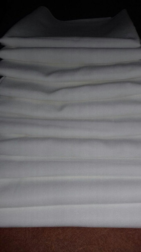 Mantel Cuadrado Tropical Blanco Antiarrugas 90 X 90 Cm X 10