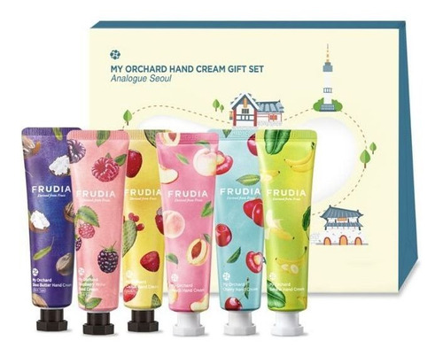  Cremas De Manos Seoul Frudia Cosmética Coreana Set De 6