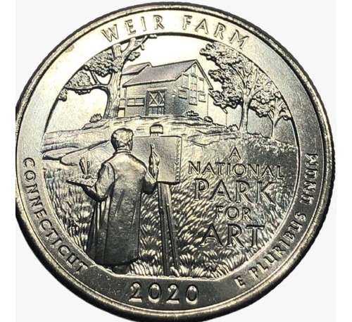 Quarter Dollar 2020 Connecticut