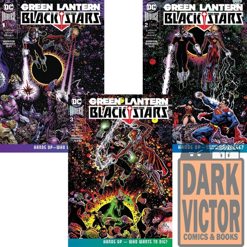 Green Lantern Blackstars Completo Morrison Ingles En Stock