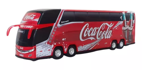Brinquedo Ônibus Coca-Cola 2 Andares 30Cm no Shoptime