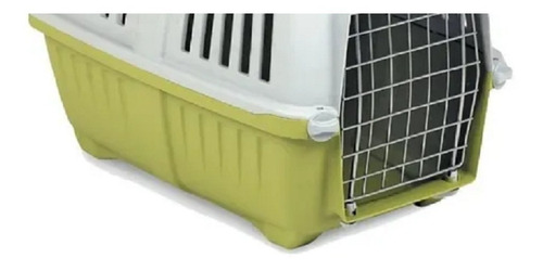 Imagen 4 de 10 de Transportadora Para Mascota Perro Gato Pratiko Metal