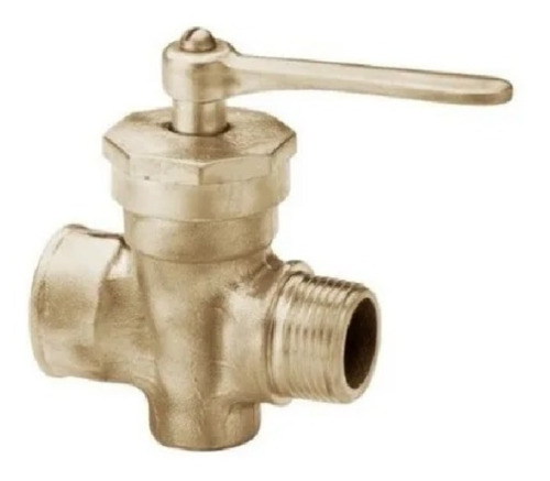 Fv Llave De Paso Para Gas Bronce M.h 19mm - 0810,01 . Gk