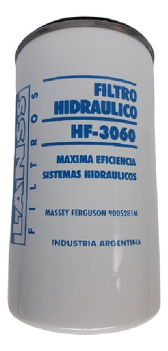 Filtro Aceite Hidráulico Lanss Hf3060