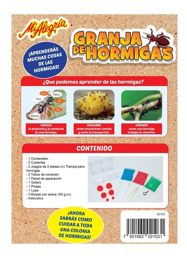 Imagen 3 de 3 de Mi Granja De Hormigas - Mi Alegría