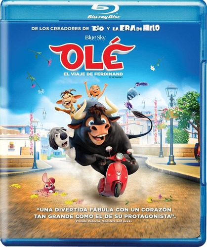 Olé El Viaje De Ferdinand | Blu Ray Película Nueva