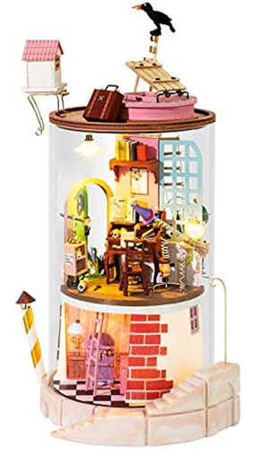 Rolife Diy Miniature Dollhouse Kit - Tiny Witch House Kit Co