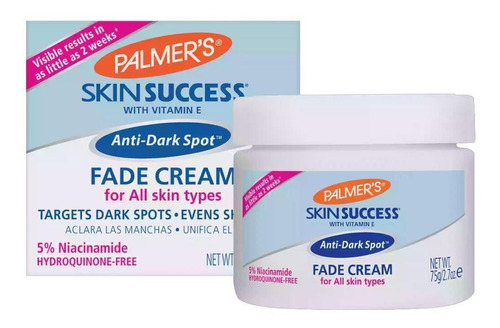 Palmers Skin Sucess Crema Blanqueadora 75gr Todo Tipo Piel