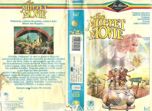 The Muppet Movie/ O Filme/ Dublado/ Vhs