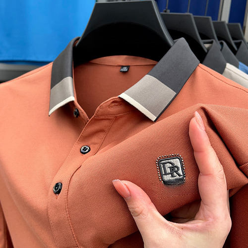 Polo Para Hombre De Verano, Transpirable Y Ligero