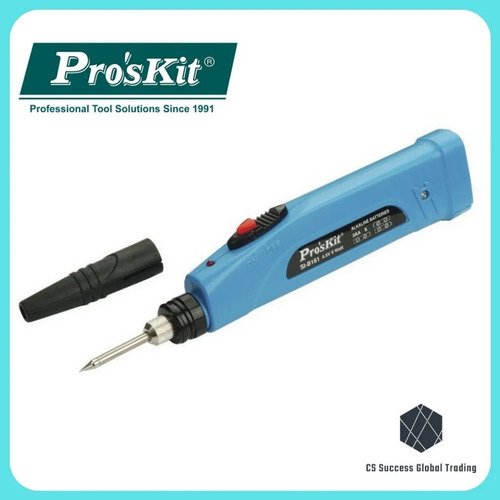 Imagen 3 de 6 de Soldador Lapiz Estaño A Pilas 9w Proskit 3xaa 4,5v Si-b161