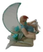 Comprar Bebe Porcelana Fria Con Luna Souvenirs Nacimiento O Bautismo