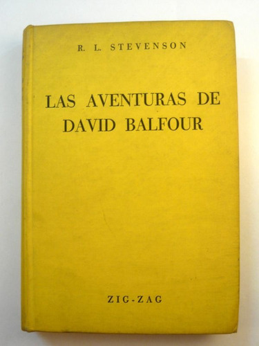 Las Aventuras De David Balfour, Stevenson, Ed. Zig-zag