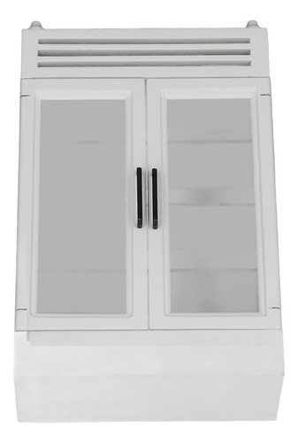 Simulación De Refrigerador De Cocina Con Forma De Casa De Mu