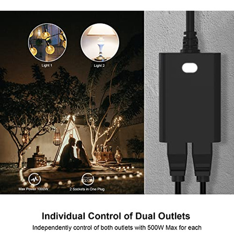 Enchufe Inteligente Wifi Para Exteriores, Enchufes Inteligen