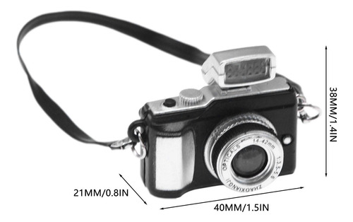 Mini Cámara Digital Cámara Slr Digital Para Casa De Muñecas