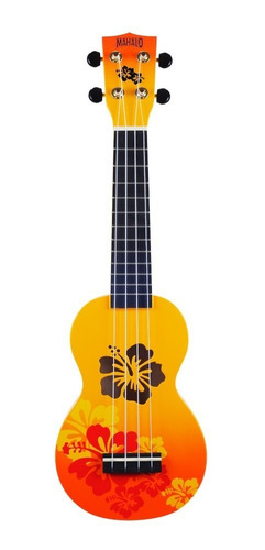Imagen 3 de 10 de Ukelele Electroacustico Soprano Diseño Mahalo + Funda + Pua