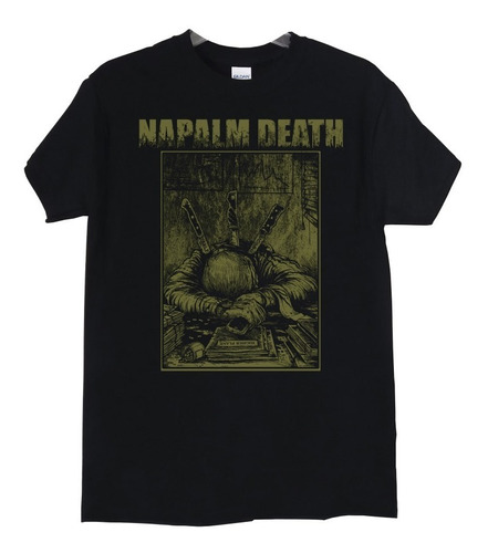 Polera Napalm Death Self Improve Metal Abominatron