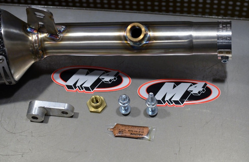 Imagen 3 de 9 de Escape Resonador Para Moto Yamaha R3 Y Mt03 - M4 Original